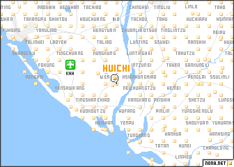 map of Hui-chi