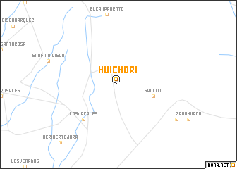 map of Huichori