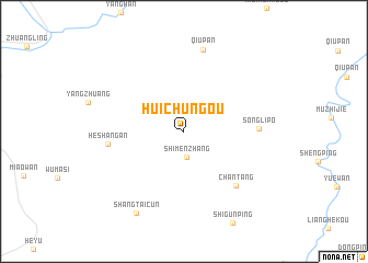 map of Huichungou