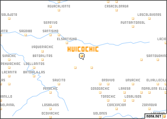 map of Huicochic