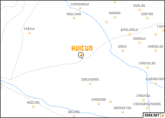 map of Huicun