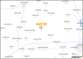 map of Huicun