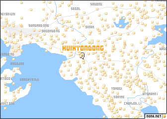 map of Hŭihyŏn-dong