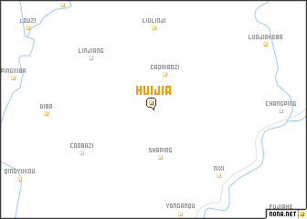 map of Huijia