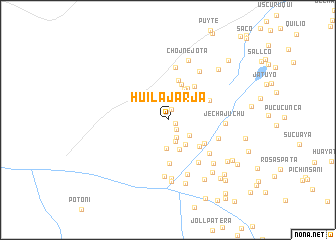 map of Huila Jarja