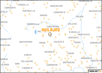 map of Huilajro