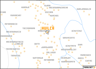 map of Huilca