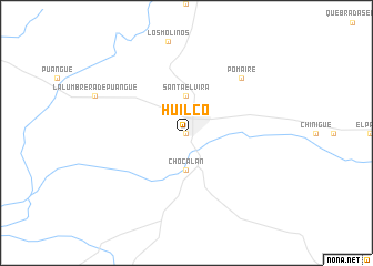 map of Huilco