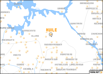 map of Huile