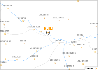 map of Huili