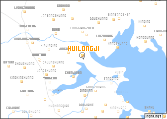 map of Huilongji