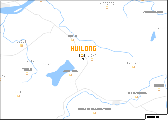 map of Huilong