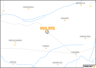 map of Huilong