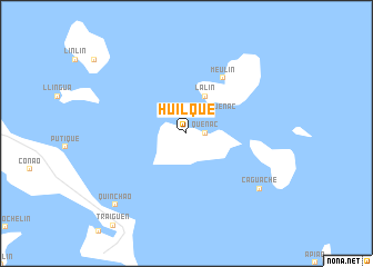 map of Huilque
