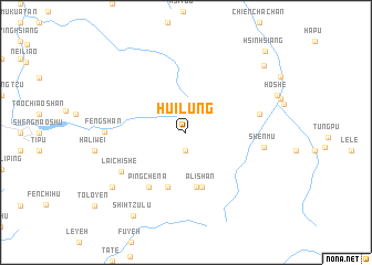 map of Hui-lung