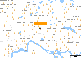 map of Huimango