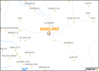 map of Huimilpan