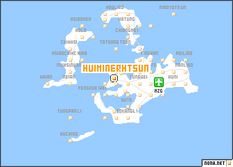 map of Hui-min-erh-ts\