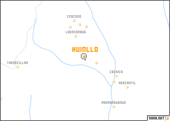 map of Huinllo