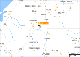 map of Huinsarare