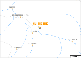 map of Huirichic