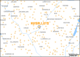 map of Huisalluyo