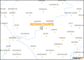 map of Huishuizhuang
