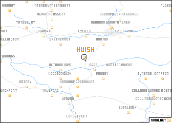 map of Huish