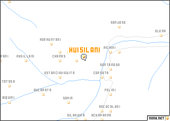 map of Huisilani