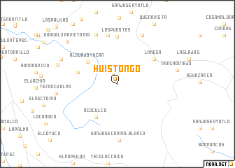 map of Huistongo