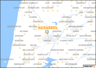 map of Huiswaard