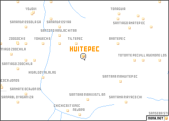 map of Huitepec