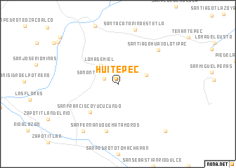 map of Huitepec