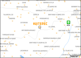 map of Huitepec