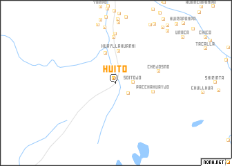 map of Huito