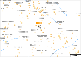 map of Huito