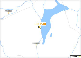 map of Huitsib