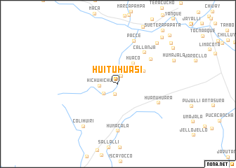 map of Huituhuasi