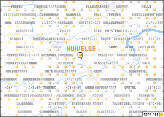 map of Huivelde