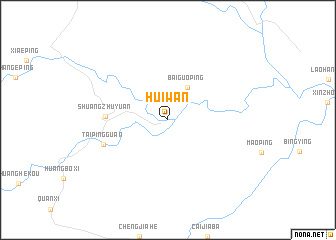 map of Huiwan