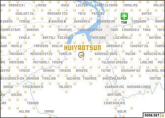 map of Hui-yao-ts\