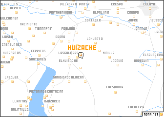 map of Huizache