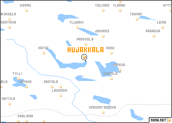 map of Hujakkala