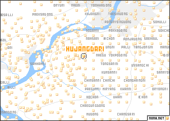 map of Hujangda-ri