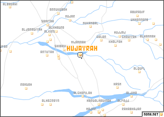 map of Ḩujayrah