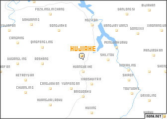 map of Hujiahe