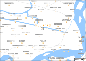 map of Hujianao