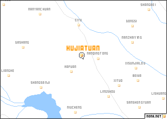 map of Hujiatuan