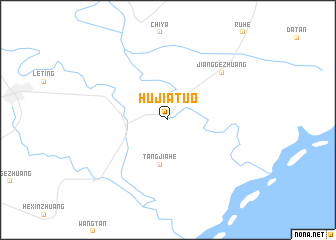 map of Hujiatuo
