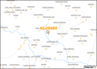 map of Hujiawan